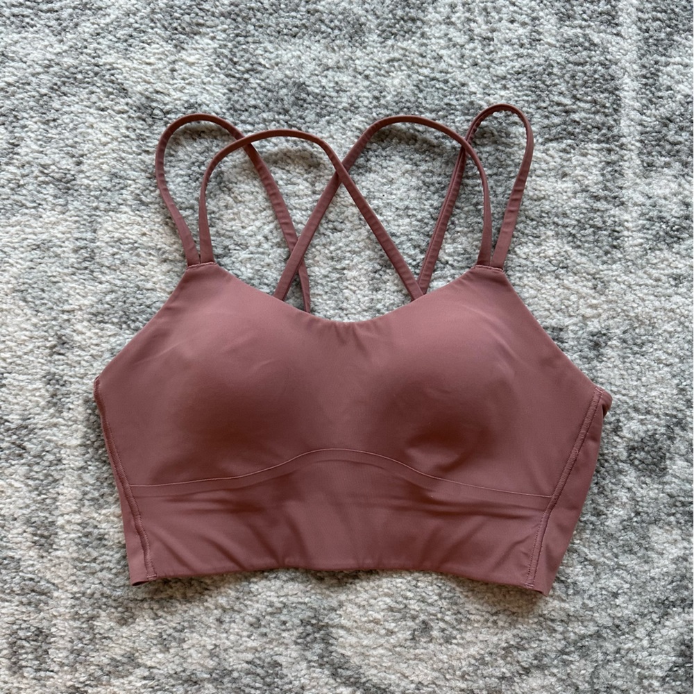Like A Cloud Longline Bra Spiced Chai